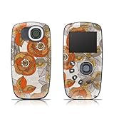 Orange and Grey Flowers Design Protective Skin Decal Sticker for Kodak Play ....