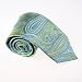 Green Paisley Woven Silk Neckie Cufflinks Gift Box Set olive drab discount  gifts T8293