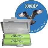HQRP TWO Cordless Phone Batteries for Panasonic HHR-4DPA / HHR4DPA / HHR-55AAABU / HHR55AAABU / HHR-55AAAB / HHR-65AAABU / N4DHYYY00004 / N4DHYYY00005 Replacement plus Coaster
