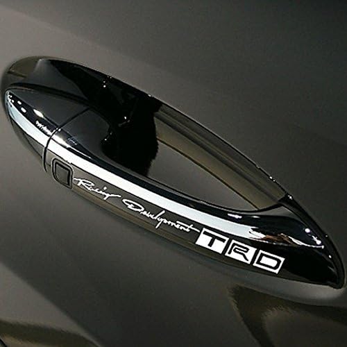 New Biochemical Crisis TRD Door Handle Car Sticker Decal-#2 White