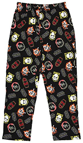 Star Wars The Force Awakens Kylo Ren Graphic Sleep Pants (Black, X-Large)
