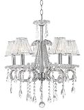 Regent Square Five Light Crystal Chandelier
