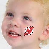 NHL New Jersey Devils 8-Pack Waterless Temporary Tattoos
