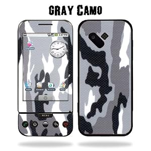 HTC G1 Google Phone Protective Vinyl Skin T-Mobile - Grey Camo
