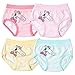 Inking Little Girls Striped Underwear Toddler Hipster Briefs 6-pack