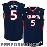 Adidas Atlanta Hawks Josh Smith Youth (Sizes 8-20) Revolution 30 Replica Road Jersey Small