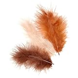 Eigenschaften KnorrPrandell / Gütermann / KnorrPrandell 6619958 - Marabufedern-Mix 9cm braun, 15 Stück/Beutel