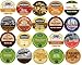 20-count K-cup for Keurig Brewers ALL FLAVORED Coffee Variety Pack Featuring Green Mountain, Gloria Jean’s, Donut House, Grove Square Cappuccino, Authentic Donut House, Barnie’s Coffee Kitchen, Hurricane, Martinson, Brooklyn Bean & Guy Fieri