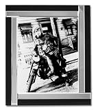 Marlon Brando As Johnny Strablernarrator From The Wild One 4 Black White Movie Photo Luxury Framed 25x20cm Photograph colour Choice Of Four Section Mirror And Black Glass Frame Or Real Capiz Shell Fra