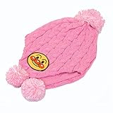 アンパンマン ジャガード帽子 ボンボリ付 ピンク◇46-48cm