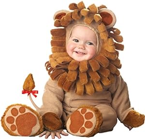 InCharacter Costumes Baby's Lil' Lion Costume, Tan, X-Small
