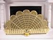 Clare Bell Brass Miniature Brass Fireplace Screen