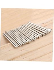 Home Improvement: 20pcs/Set Leather Working Saddle Making Tools Carving Leather Craft Stamps GU - Leather Tools