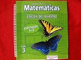 Houghton Mifflin Matematicas Edicion Del Maestro Capitulos 1 - 2 Grado 3 2002