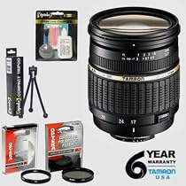Tamron Zoom Super Wide Angle SP AF 17-50mm f/2.8 XR Di II LD Aspherical [IF] Autofocus Lens & Filters & 6 Year Warranty & Accessory Kit for Sony & Minolta SLR Digital Cameras