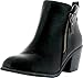 Reneeze POLO-01 Womens Fashionable Stacked Heels Ankle Booties