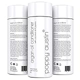 Organic Argan Oil Conditioner by Poppy Austin. A 100% Natural, Sulfate Free, Best Deep Conditioner For Dry Hair, Damaged, Natural, Colored and Curly Hair. Contains Coconut Oil For Hair Regrowth, 8 oz
