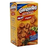 Gerber Graduates Crackers, Mixed Veggie, 6-Count, 4-Ounce Unit (Pack of 2)