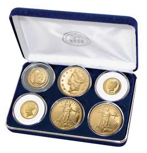 America's Rare Gold Coin tribute Set by WalterDrake