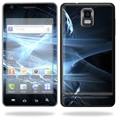 Protective Vinyl Skin Decal for Samsung Infuse 4G Cell Phone i997 AT&T - Space Web