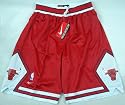 Chicago Bulls NBA Basketball Shorts Red Size XL