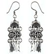 Earrings for Teens in Sterling Silver 2 inches