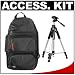 Pentax Digital SLR Camera Sling Bag with Deluxe Photo/Video Tripod for Pentax K20D, K200D, K10D, K100D, K100D Super, K110D, *ist DL2, *ist DL, *ist DS2, *ist DS &amp; *ist D Digital SLR Cameras
