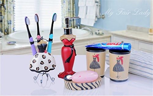 Home Story Bathroom Wedding Style Bath Accessories Set