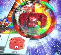 Bakugan Vestroia Bakuneon Special Attack Trap Red Pyrus Scorpion