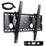 VideoSecu Black Tilt Wall Mount Bracket for SAMSUNG flat panel plasma LCD TV TV 37 40 46 52 '' inch LN-T375H , LN-T3732H , 400P , 400PN , 400PX , LA40R71B , LN-R408D , LN-R409D , LN-S4041D , LN-S4051D , LN-S4051HD , LN-S4052D , LN-S4092D LN-S4095D , LN-S4096D , LN-T405H , LN-T4032H , LN-T4042H , LN-T4042HX , LN-T4046F , LN-T4053H , LN-T4053HX , LN-T40 LN52A860, LN46A860, LN52A850 , LN46A850 , LN55A950 ,LN46A950 ,LN40A630 ,LN52A630, LN46A630 LN46A750,LN40A750 ,LN52A750 , LN37A330,LN37A550, LN40A530, LN52A540, LN37A530 LN52A540, HPT4254, HP-S5053, SPN4235 LNS4041D LN46C530F1F UN40C5000QF UN46C5000QF UN46C6300SF UN46C7000WF LN55C630K1F UN40C6300SF UN55C7000WF PN50C550G1F LN40C530F1F PN42C450B1D LN40C630K1F HPN5039 UN55C6300SF PN58C550G1 with Free 7ft HDMI Cable C83