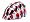 White/Red Eleanor Lady Bugs