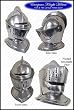 Medieval Knight's Helmet - FULL SIZE ARMOR (fls)