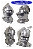 Medieval Knight's Helmet - Full Size Armor