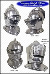 Medieval Knight's Helmet - FULL SIZE ARMOR (fls)