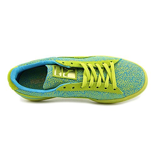 Puma X Solange Suede Women's Court Sneakers Shoes Green Size