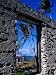 The View from an Abandoned Old Settlement Building by the Shore, Cat Island, Bahamas ...