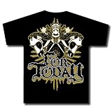 FOR TODAY - Royal Horses - Black T-shirt