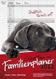 Produkt-Bild: Familienplaner 2012: Mit 6 Spalten, Tierfotos und Weisheiten, Geburtstage und Ferienterminen