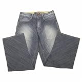 Marc Ecko - New Ecko Unlimited Mens Washed Blue Baggy Fit Jeans