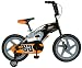 NASCAR Junior Nation Kids 16- Inch Bicycle, Black/Gray