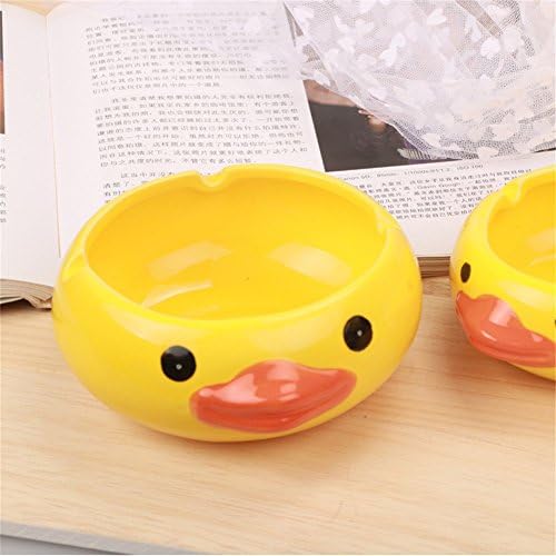 Lucky Beth Fashion Creative Car Ashtray Cute Cartoon Animals Ceramics Cigarette Cigar Smoking Ash Tray Home Decoration ,a Great Valentine's Day, Halloween, Christmas Gift for Your Boyfriend and Father