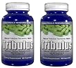 2 Bottles Tribulus Terrestris - 90 Capsules 450mg 40% Saponins 180mg Testosterone Booster