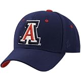 Zephyr Arizona Wildcats Navy Blue DH Fitted Hat