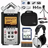 Zoom H4n 8-Piece Recorder w SoniCase Soft-shell Carrying Case Bundle