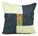 Embroidered Blue Pillow Sham