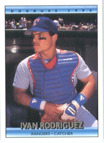 1992 Donruss # 289 Ivan Rodriguez Texas Rangers Baseball Card