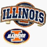 Illinois Fighting Illini Hat Clip & Golf Ball Marker