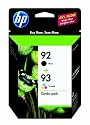 Original HP 92/93 Ink Cartridges Combo-Pack in Retail Packaging