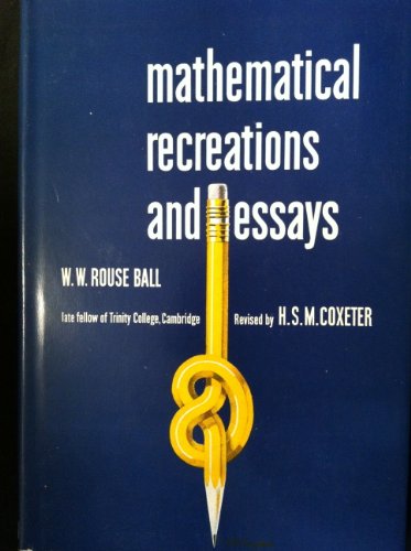mathematical recreation  essays