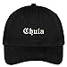 Trendy Apparel Shop Chula Embroidered Brushed Cotton Dad Hat Cap - Black